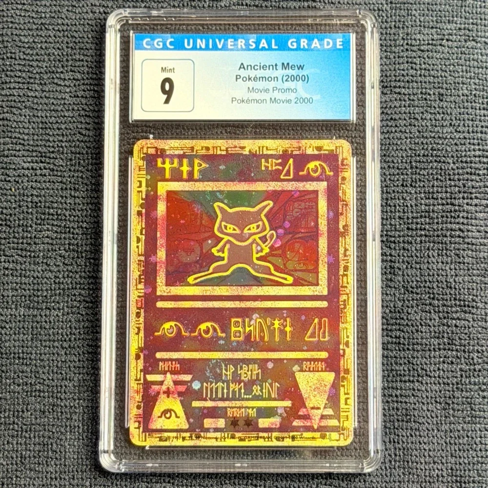 Pokemon Ancient Mew (2000) Movie Promo CGC 9 Mint Blue Label TCG WotC Vintage‎
